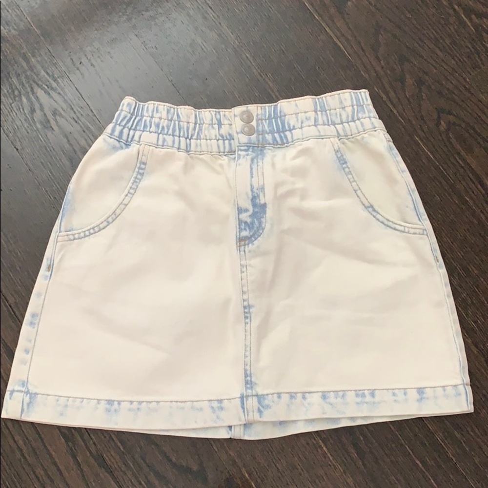 Urban Outfitters Acid Wash Denim Skirt